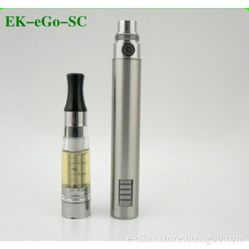 Variable Voltage Battery 3.0V-4.2V EGO-Sc with CE4 EGO-T Atomizers E-Cigarette Battery